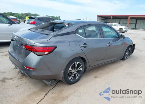 2020 Nissan Sentra Sv Xtronic Cvt z USA, uszkodzony, nr VIN 3N1AB8CV5LY214600